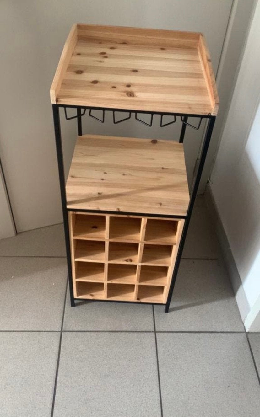 Wijnkastje, Maison & Meubles, Accessoires pour la Maison | Porte-bouteilles, Enlèvement, Comme neuf