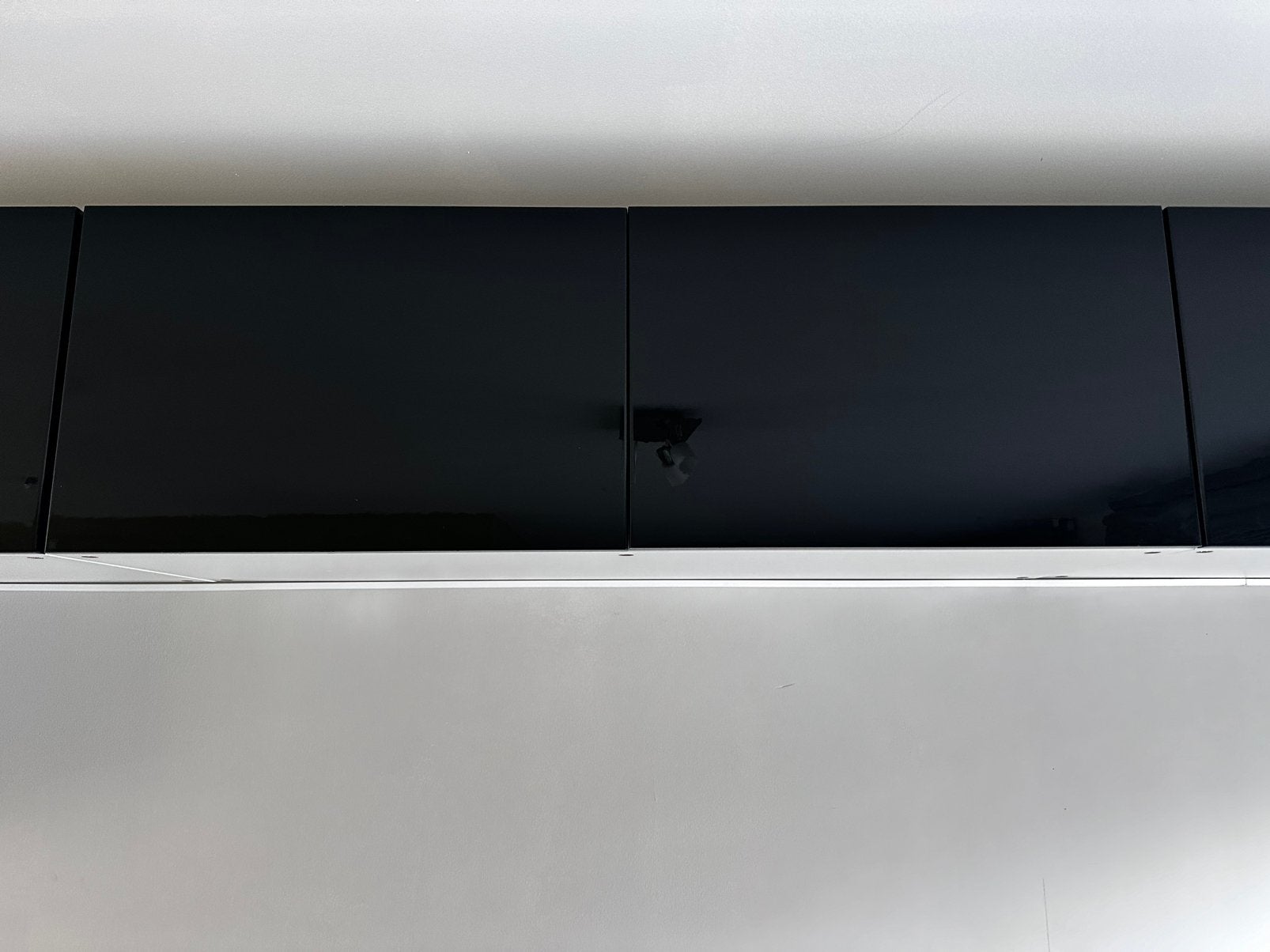 Combinaison rangement murale IKEA noir brillant, Enlèvement, Comme neuf, IKEA