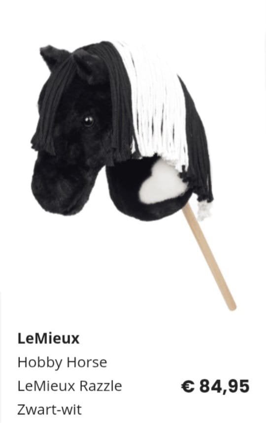LeMieux hobby horse., Ophalen, Zo goed als nieuw