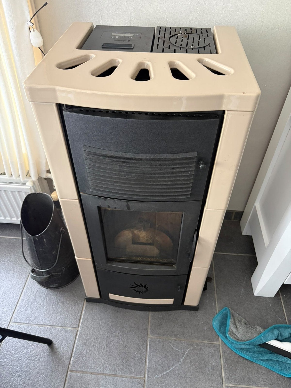 pelletkachel, Huis en Inrichting, Ophalen, Gebruikt, Overige brandstoffen, Pelletkachel