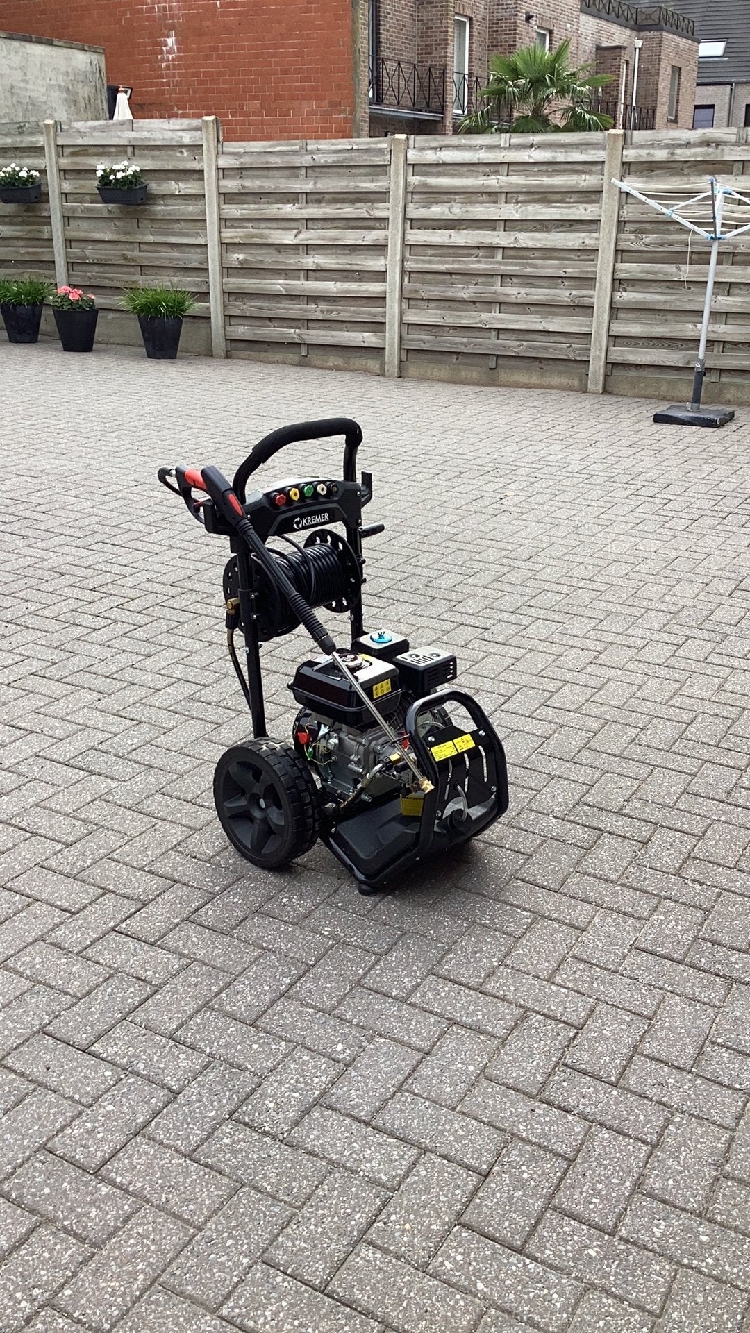 Hoogendrukrijneger, Tuin en Terras, Ophalen, Nieuw, Benzine