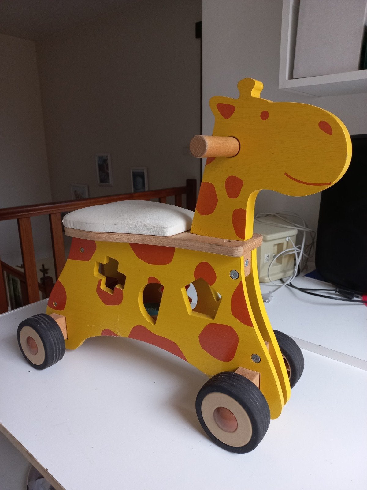 loopfietsje voor baby vanaf 1 jaar, Ophalen