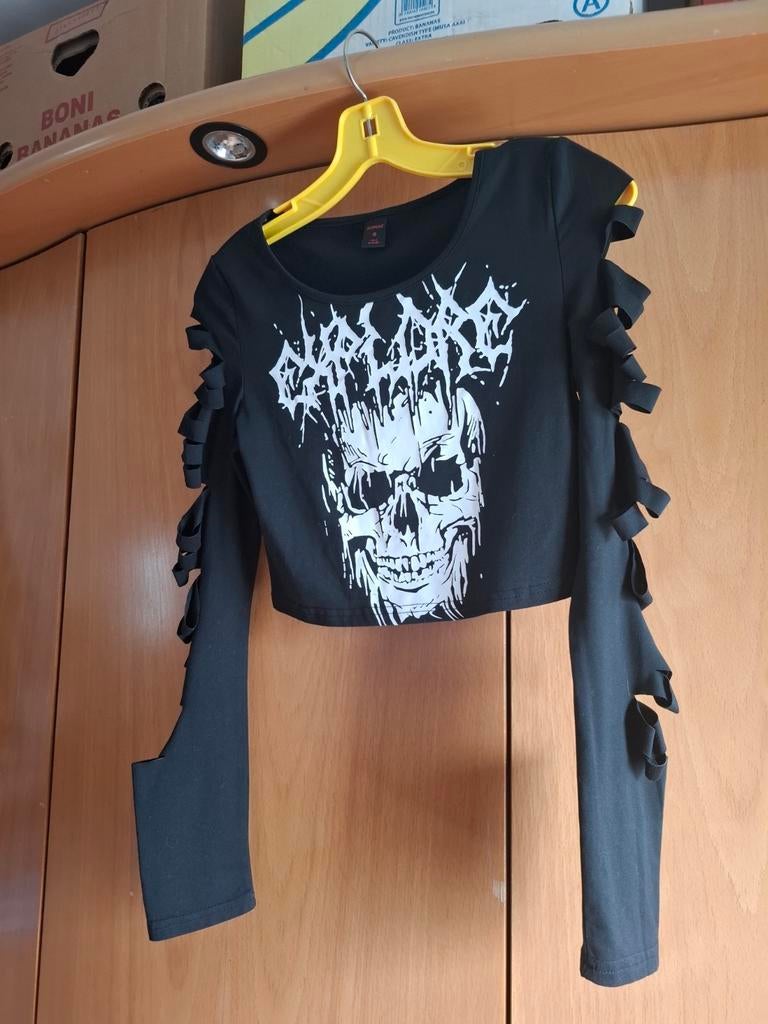 Longsleeve, Romwe, Zwart, Ophalen of Verzenden, Lange mouw