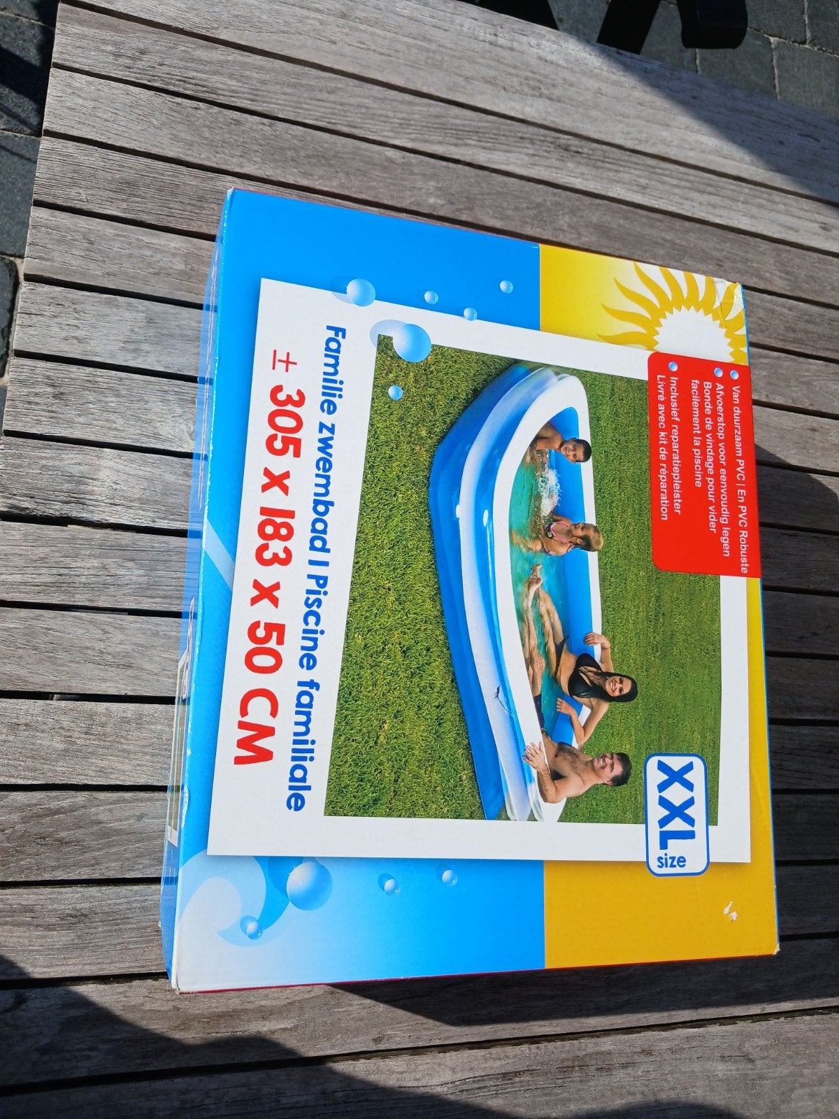 Dit is een familie zwembad., Ophalen, Minder dan 80 cm, Opblaaszwembad, Nieuw