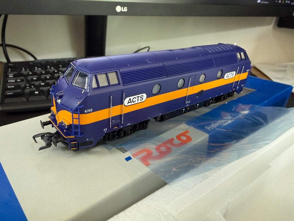 Roco 62771 SNCB Série 62 6703 ACTS H0, Roco, Locomotive, Envoi, Courant continu