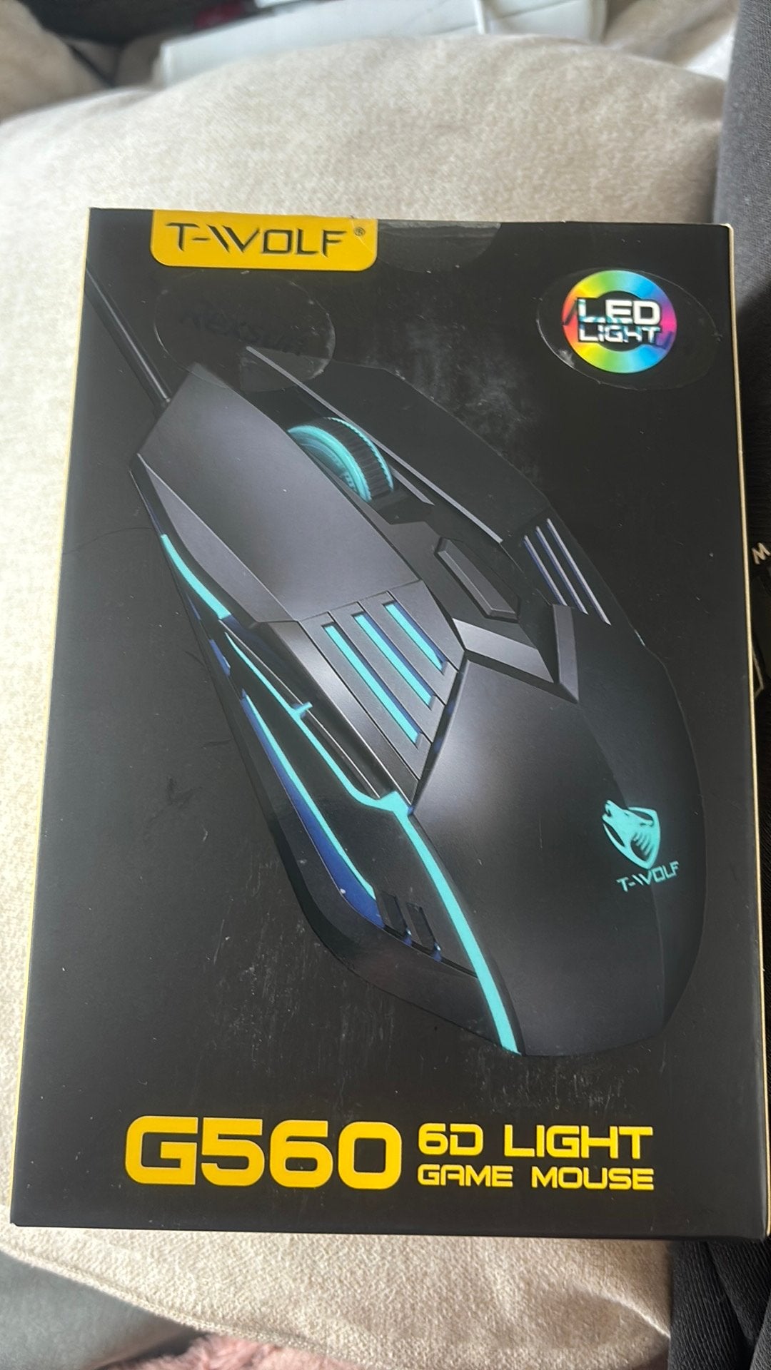 T-VOLF G560 gamingmuis, Enlèvement, Comme neuf, Sans fil, Souris de gaming