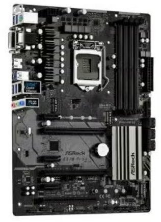 Asrock Z370 Pro 4 Moederbord met LGA 1151, Computers en Software, Ophalen of Verzenden, Gebruikt