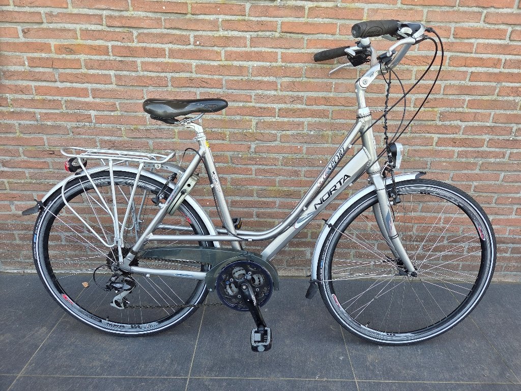 Verschillende damesfietsen te koop, Gebruikt, Velgrem, Versnellingen, 50 tot 53 cm