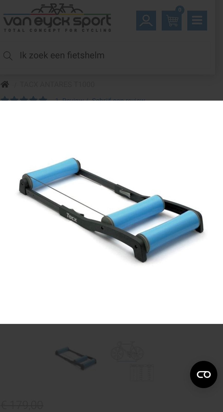Tacx rouleau T1000, Bricolage & Construction, Matériel de peinture, Enlèvement, Comme neuf