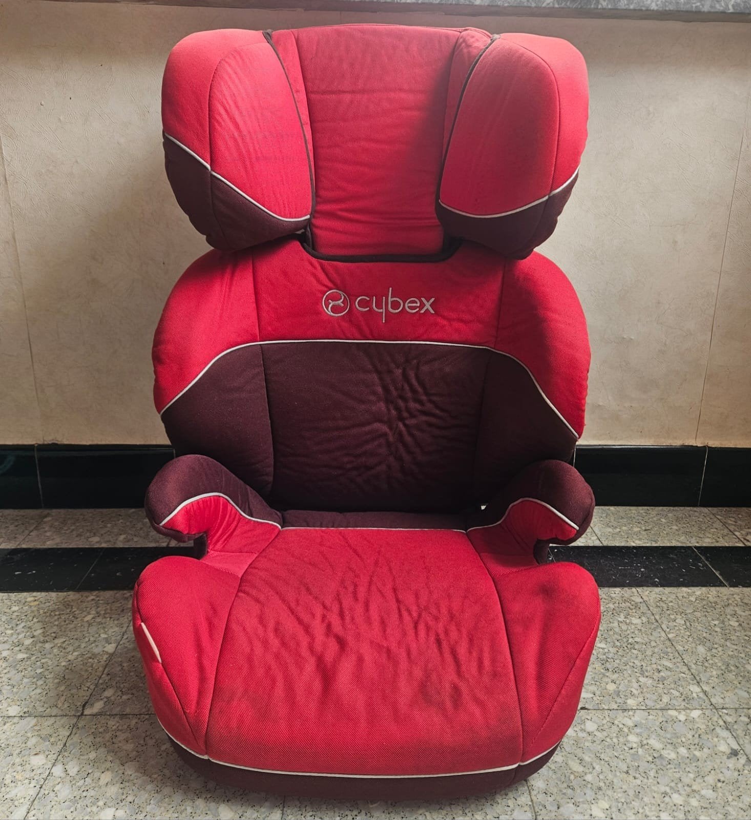 Cybex autostoel rood, Overige merken, Autogordel, 15 t/m 36 kg, Verstelbare rugleuning