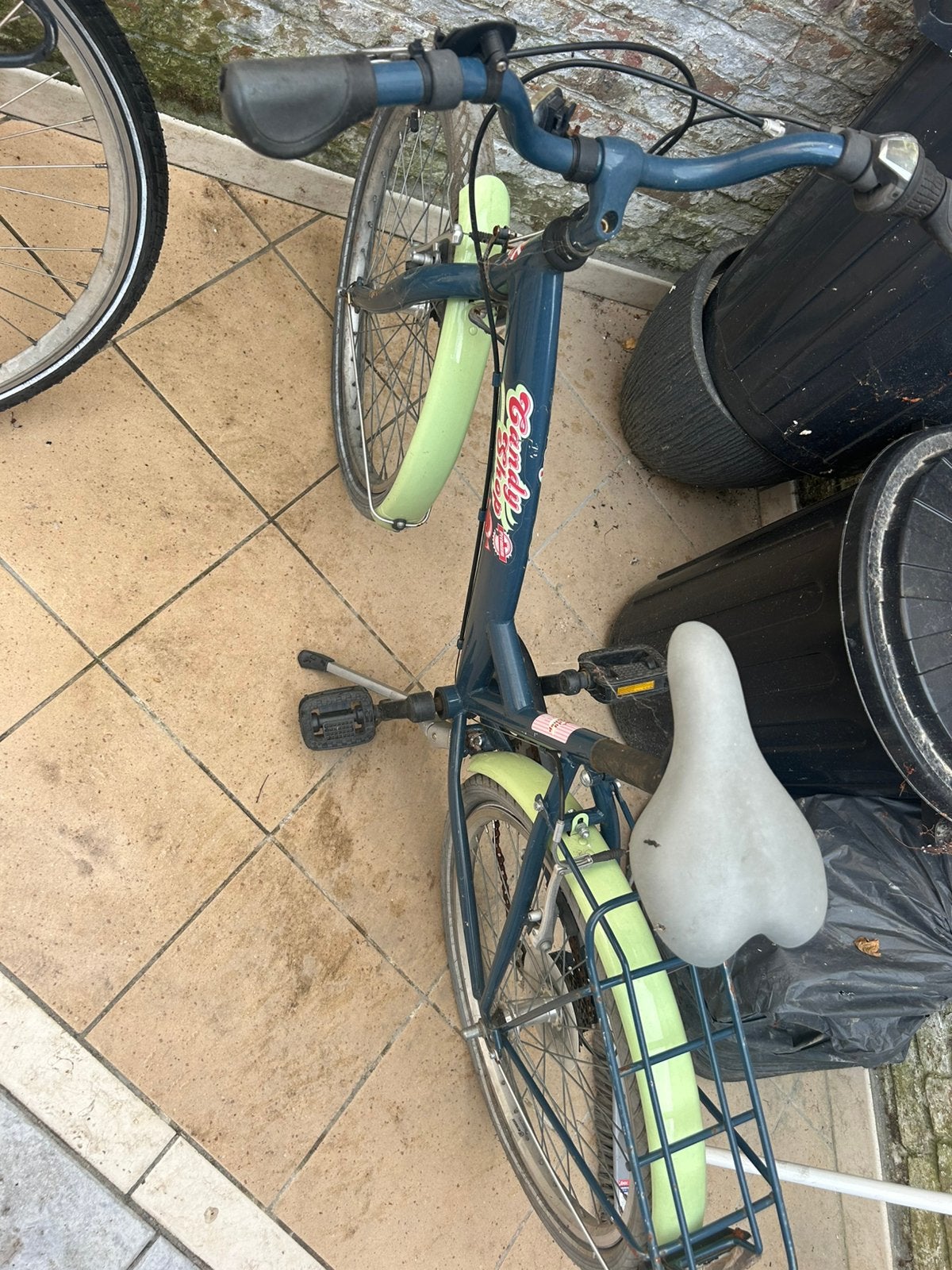 Fiets, Enlèvement, Comme neuf