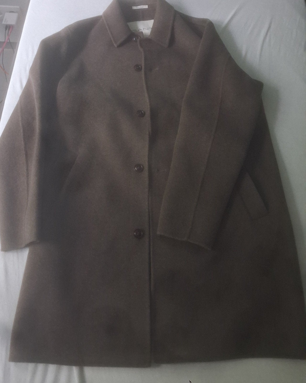 gant jas heten wol, Kleding | Heren, Maat 52/54 (L), Bruin, Nieuw, Ophalen of Verzenden
