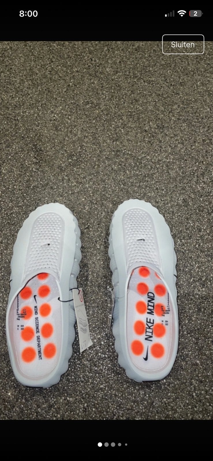 Nike mind 001, Vêtements | Hommes, Neuf, Chaussons, Enlèvement ou Envoi, Blanc