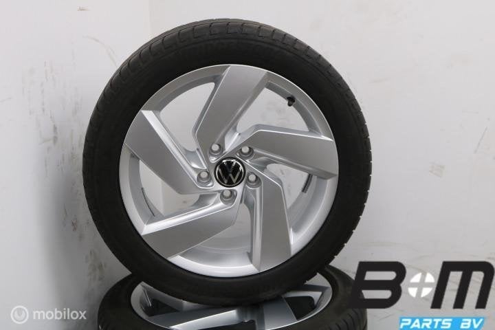 ORIGINEEL! 17 inch velgen VW Golf - VW Caddy! 5H0601025E, Gebruikt, Velg(en)