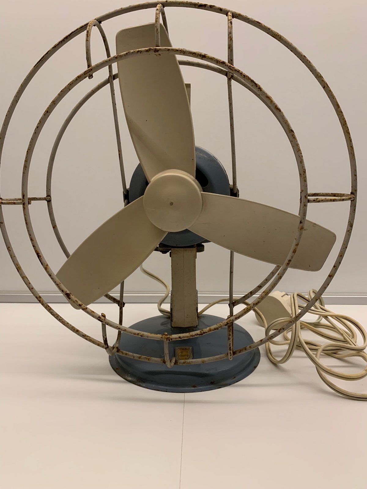 Magnifique ventilateur de table Philips vintage, Electroménager, Ventilateurs, Enlèvement, Utilisé, Ventilateur de table