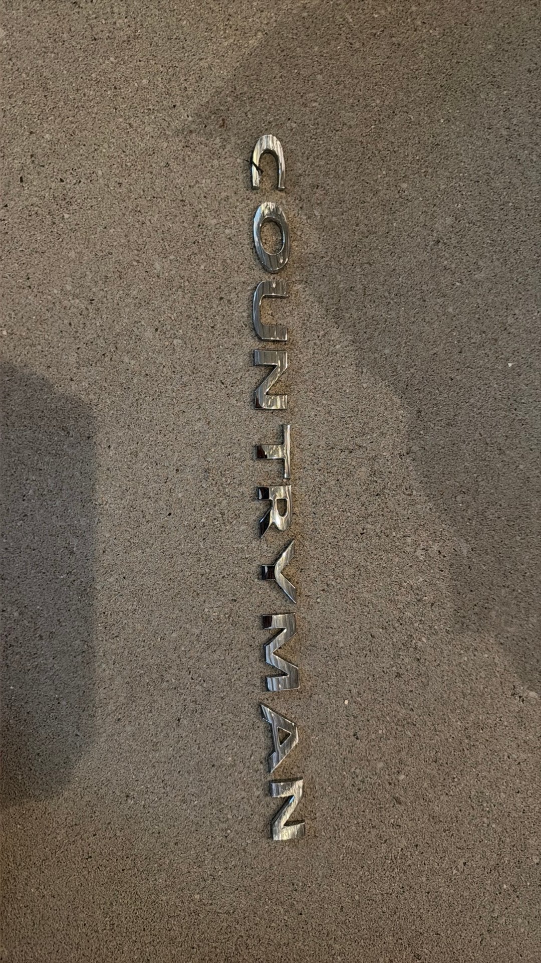 Lettres pour Mini Countryman, Enlèvement ou Envoi, Avant, Mini