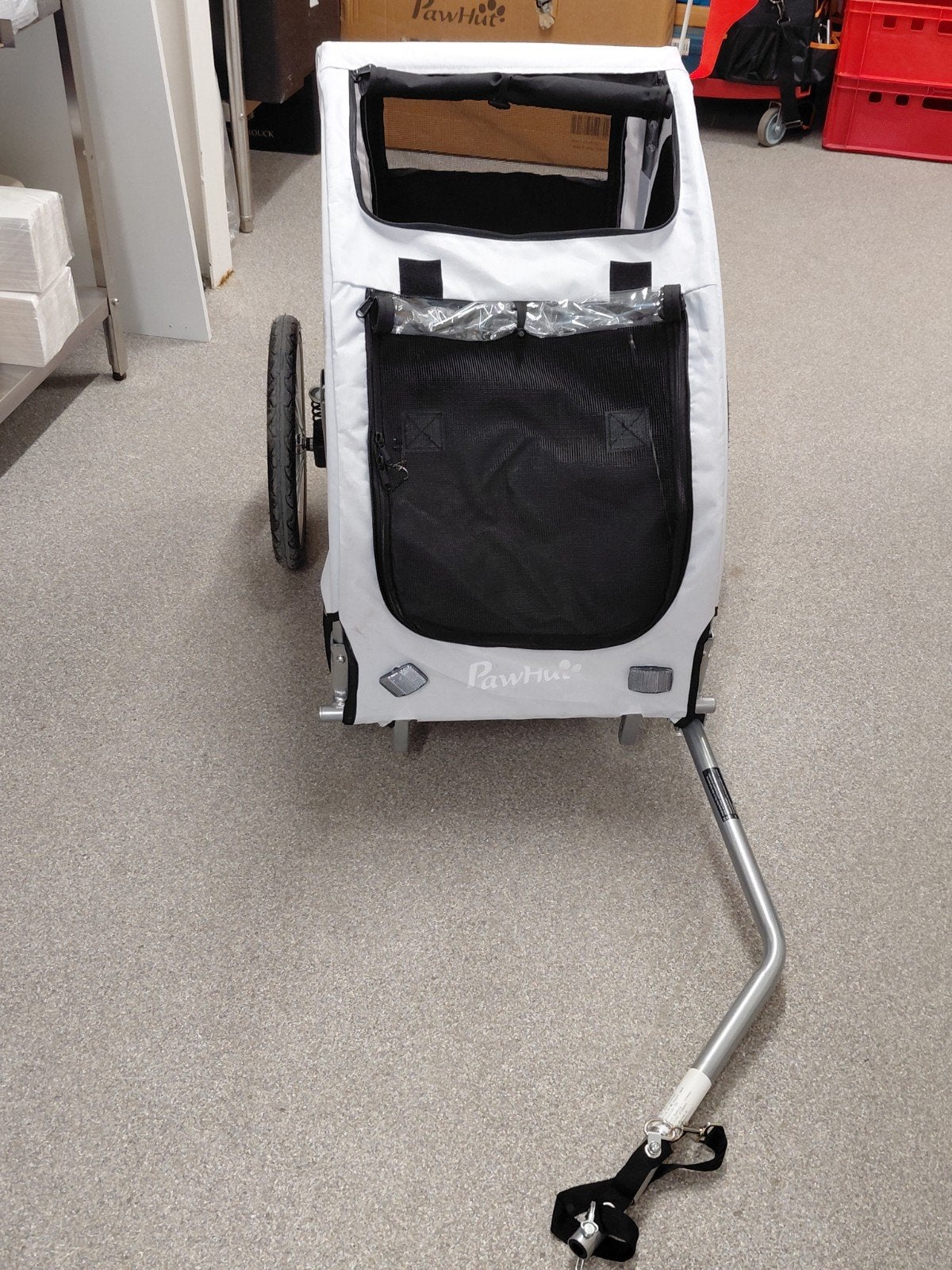 Aanhangwagentje voor hondjes, Ophalen, Nieuw