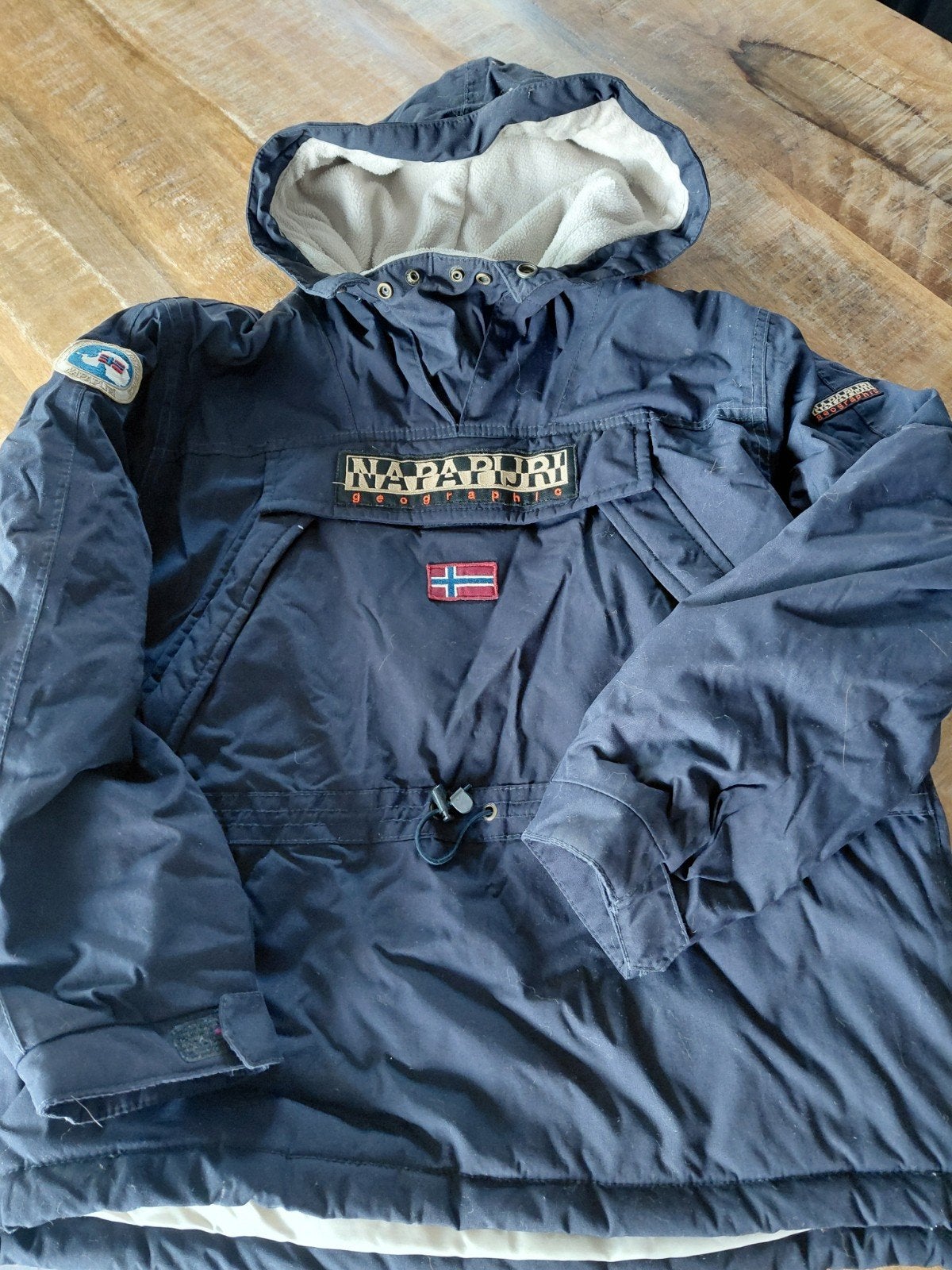 winterjas Napapijri unisex 10 jaar, Kinderen en Baby's, Kinderkleding | Maat 176, Ophalen, Gebruikt, Jongen of Meisje, Napapijri