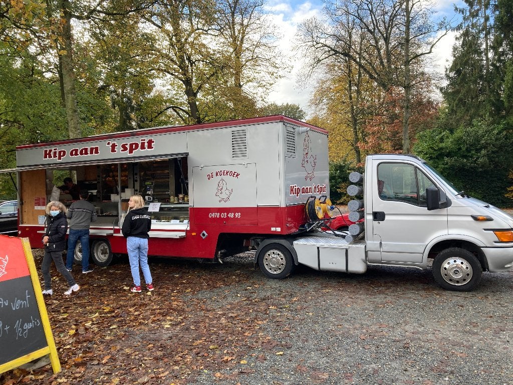Volledig kippenkraam ter overname - Noorden Antwerpen, Enlèvement ou Envoi