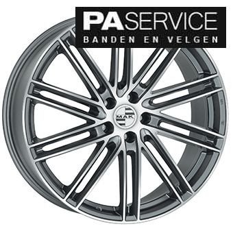 Nieuw 21 inch Antraciet Mak Porsche Cayenne breedset, -, -, Banden en Velgen, Nieuw
