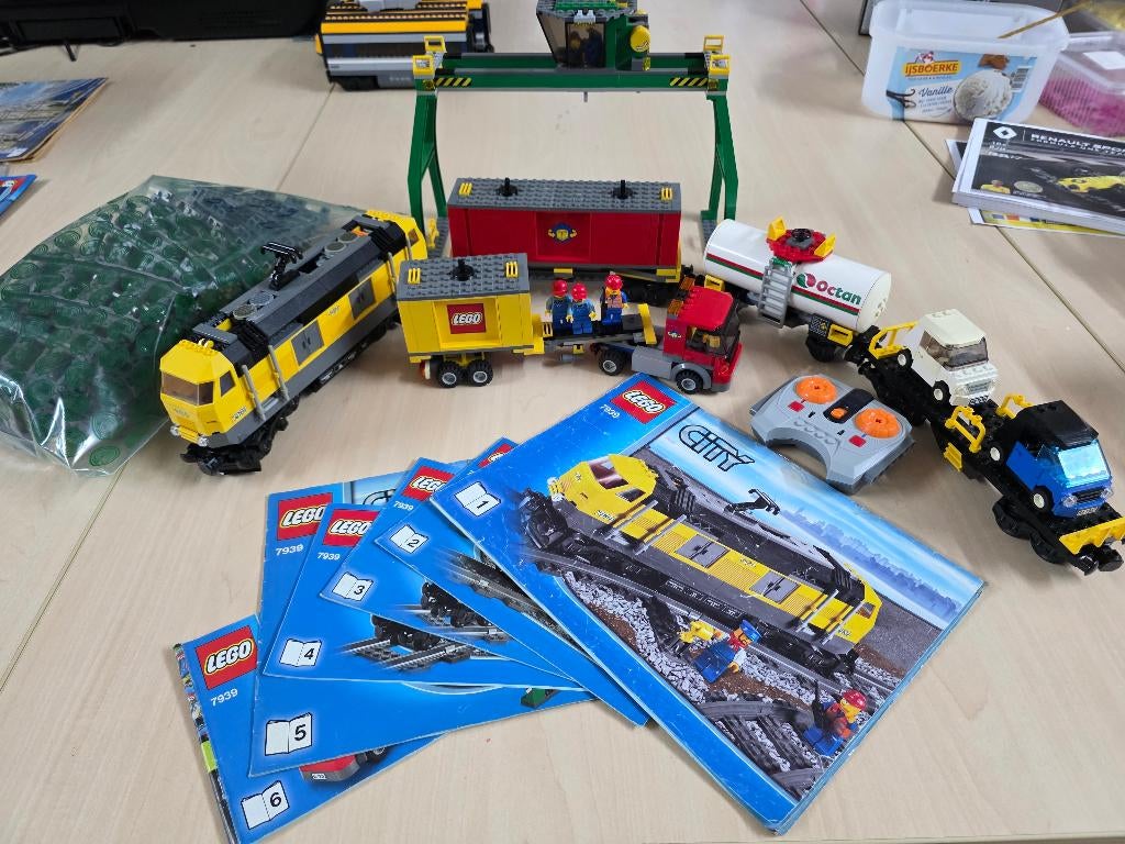 lego 7939 trein, Kinderen en Baby's, Speelgoed | Duplo en Lego, Compleet, Lego, Ophalen of Verzenden, Complete set