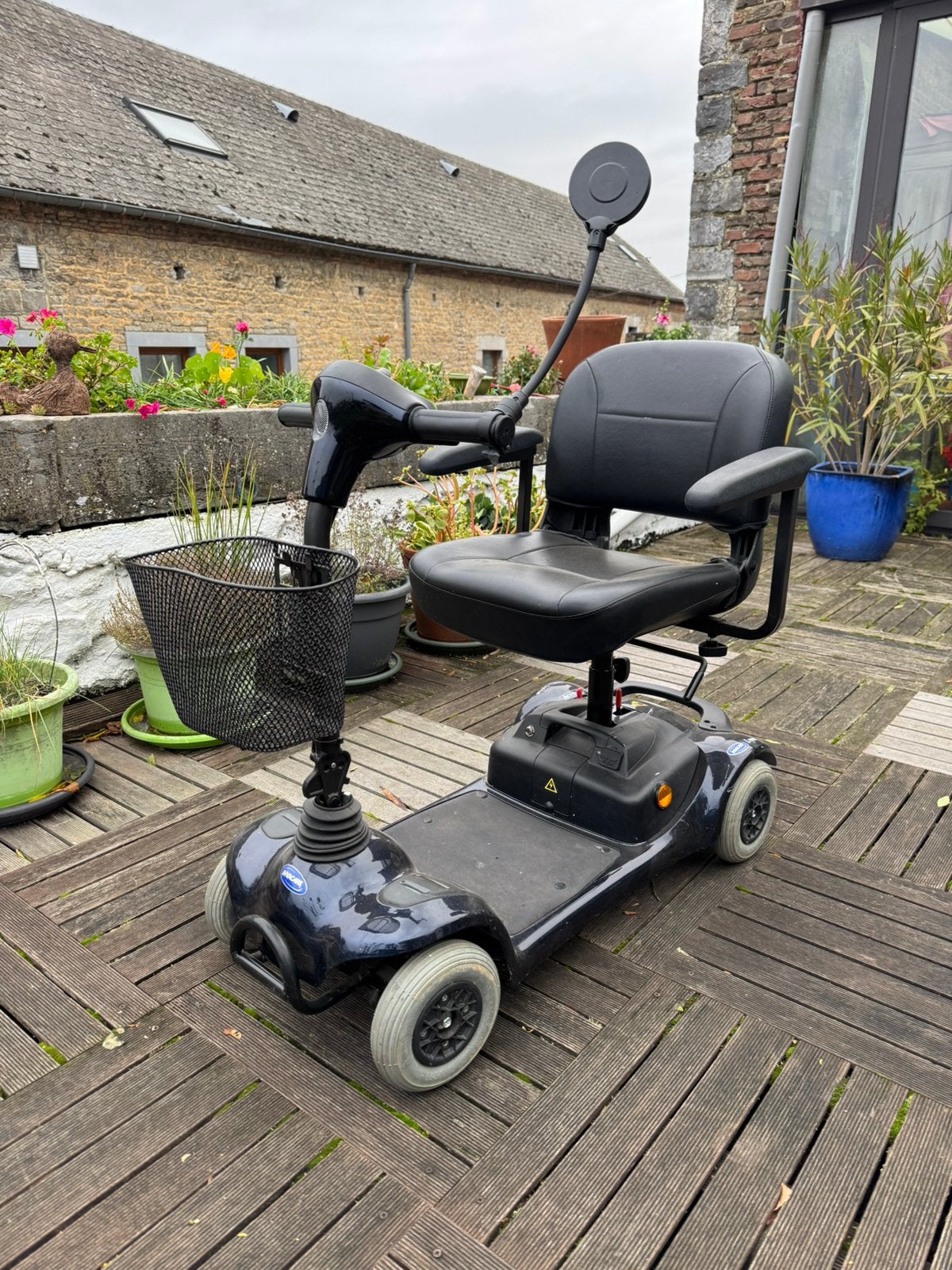 Scooter électrique Invacare Lynx 4 roues – bleu foncé, Diversen, Ophalen