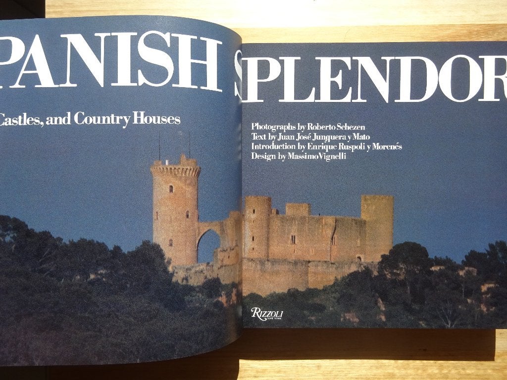 Spanish Splendor 1992, Rizzoli NY *418 pag.**, Enlèvement ou Envoi, Comme neuf, Peinture et dessin