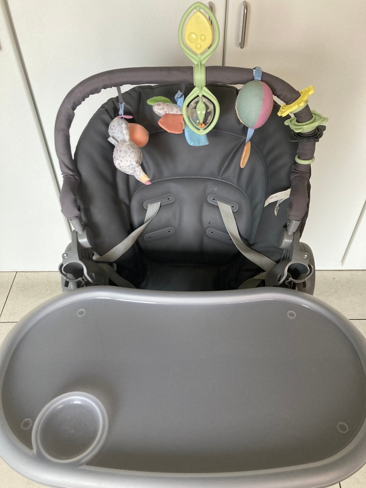 Chicco polly magic relax kinderstoel grijs ., Enlèvement, Comme neuf