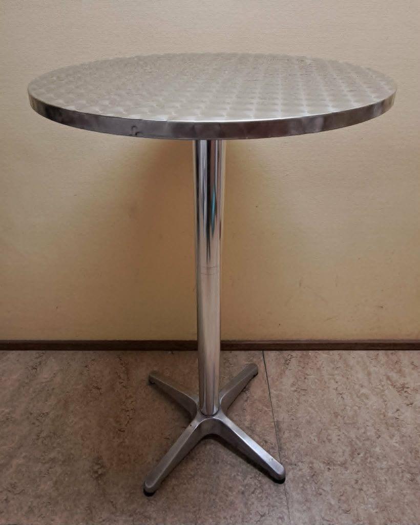 Table haute "Bar" - Alu, Enlèvement, Utilisé