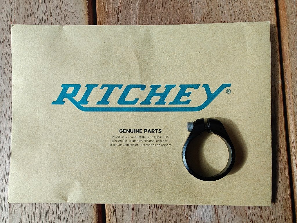 Ritchey zadelklem 33,1 mm, Fietsen en Brommers, Fatbike, Overige typen, Nieuw, Aluminium