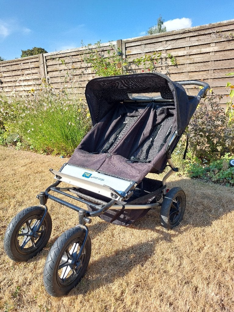 Mountain buggy urban jungle duet, Kinderen en Baby's, Ophalen, Gebruikt, Overige merken, Zonnekap