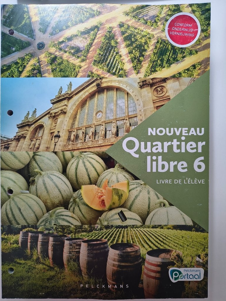Nouveau quartier libre 6 - invulboek leerling, Boeken, Schoolboeken, Ophalen, Nieuw, Frans, Pelckmans