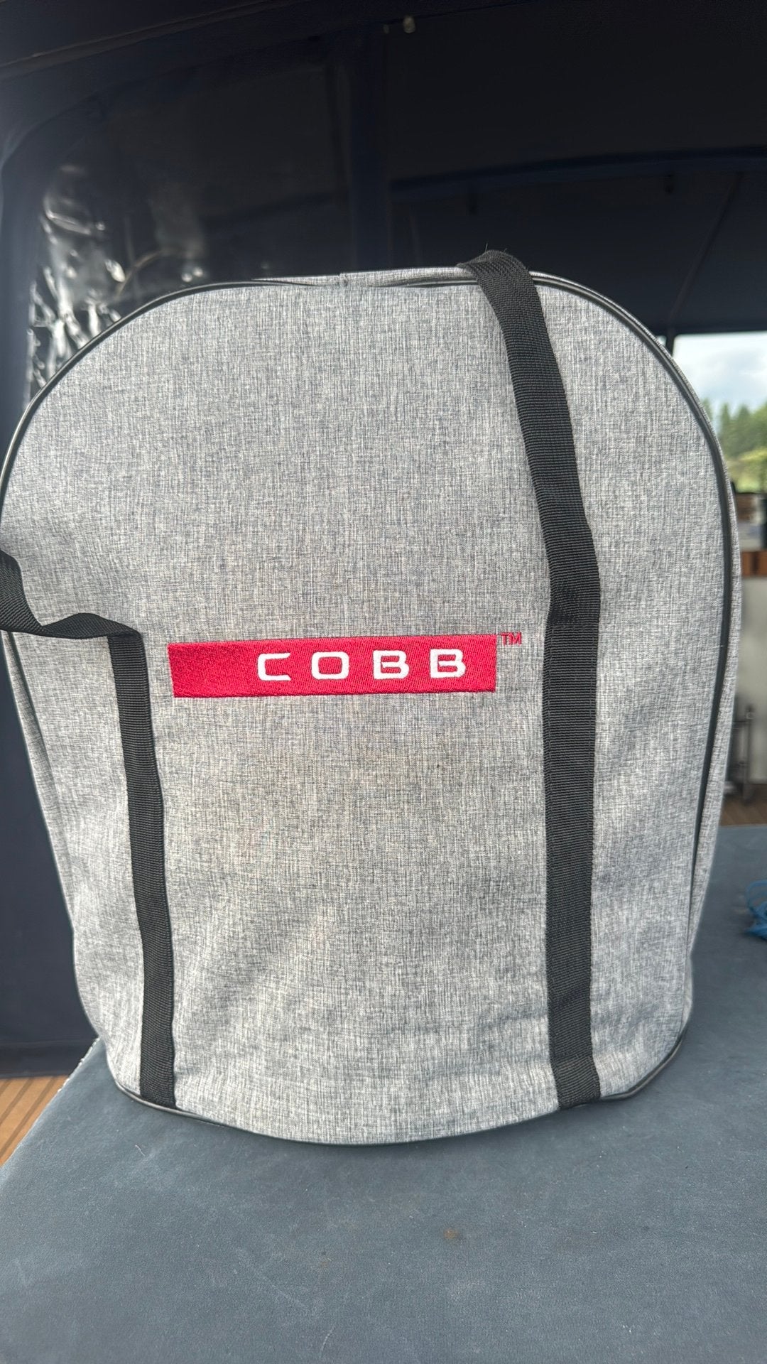 Cobb bbq met draagtas en wok pan, Ophalen, Gebruikt