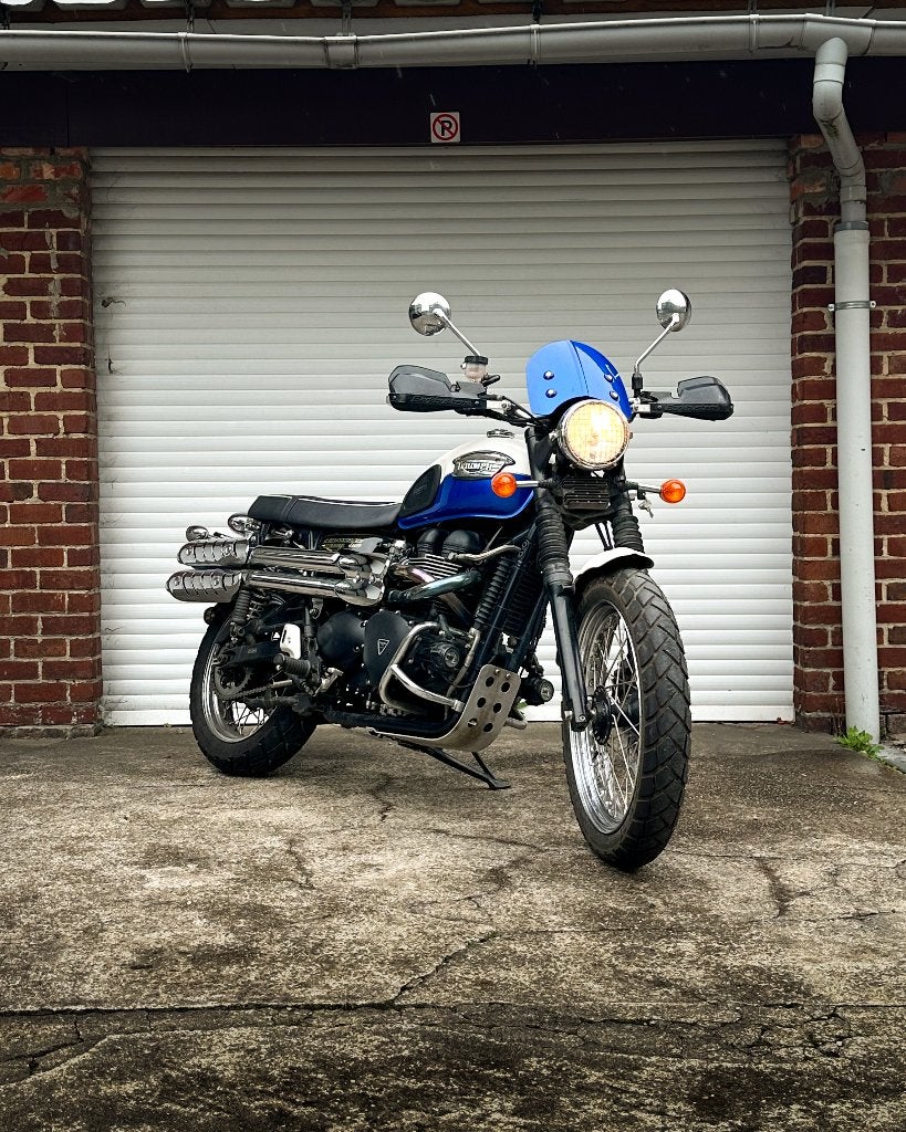 Triumph Scrambler 865, Permis Moto A, Entreprise, Plus de 35 kW, 2 cylindres