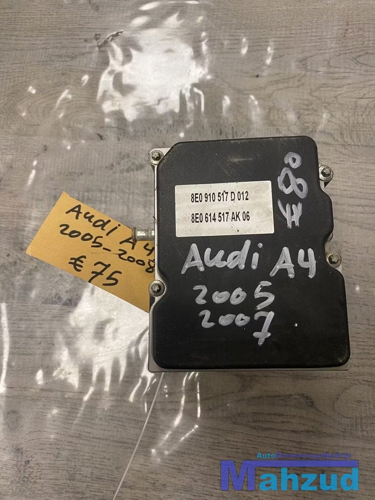 Vw Audi A4 abs pomp 0265950474, AUDI AG, Auto-Union-Strasse 1
85045  Ingolstadt, DE, Audi, Utilisé