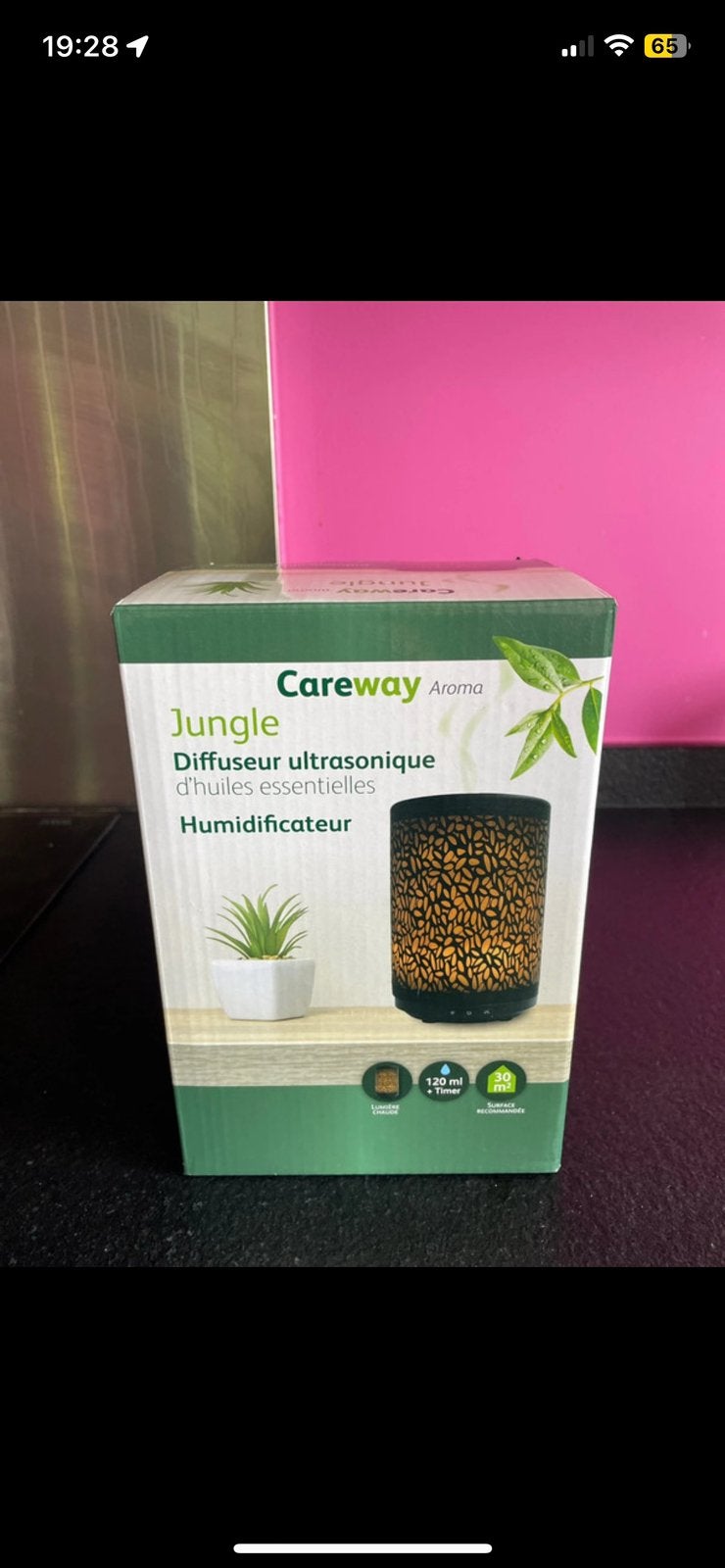 Diffuseur huiles essentielles careway, Neuf, Enlèvement ou Envoi, Autres marques, Vert