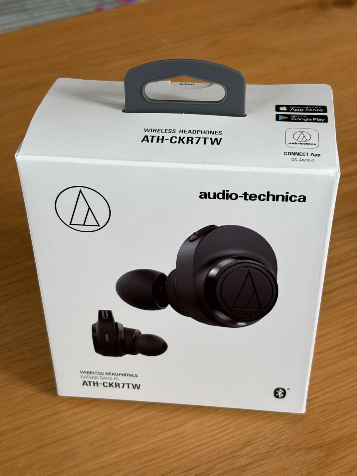 Audio-Technica ATH-CKR7TW - nieuw oortjes head buds, Neuf, Autres marques, Enlèvement ou Envoi, Intra-auriculaire