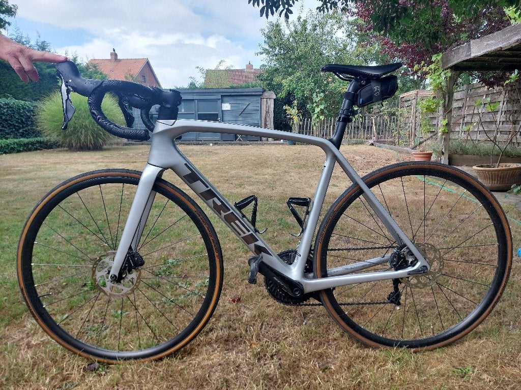 Koersfiets, Zo goed als nieuw, Schijfrem, 53 tot 57 cm, Ophalen