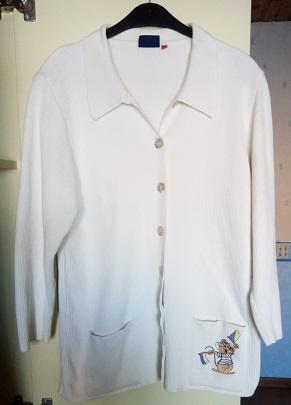 gilet ou veste  Blanc écru   S  Coton /acrylique Cicérone 9€, Kleding | Dames, Cicerone, Wit, Ophalen of Verzenden, Zo goed als nieuw
