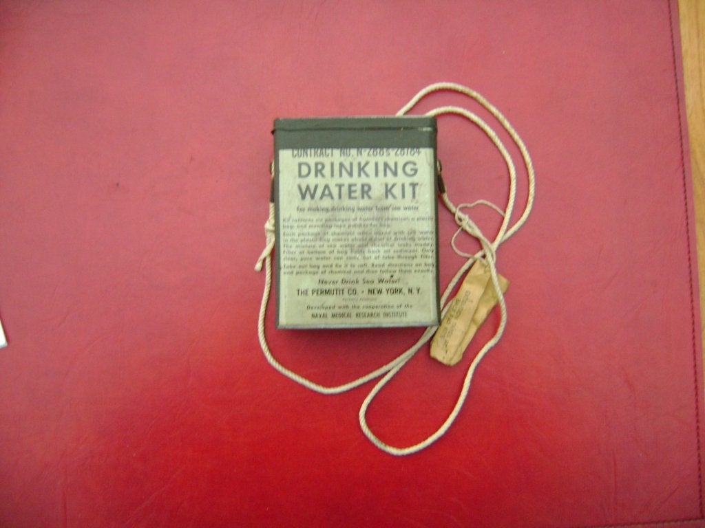 USAAF drinking water kit. Dated Jul 1945., Enlèvement ou Envoi, Armée de l'air, Autres types