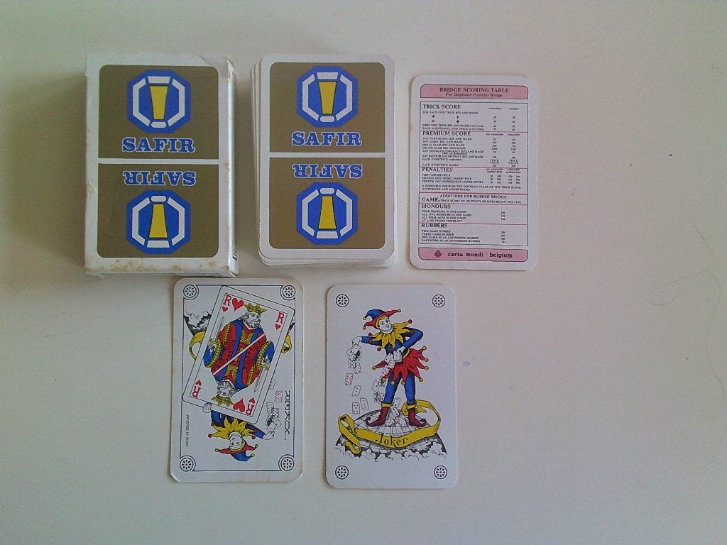 Spel speelkaarten Brij De Gheest uit Aalst ., Enlèvement ou Envoi, Carte(s) à jouer