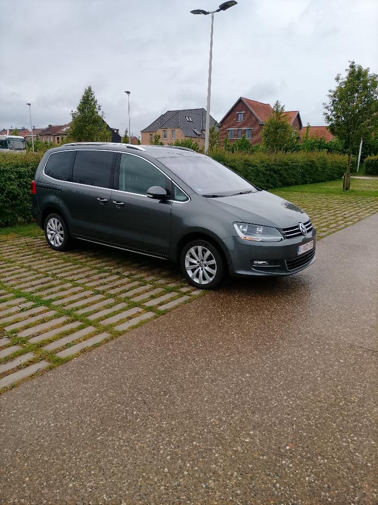 Volkswagen Sharan BlueMotion 2.0 tdi, Auto's, Voorwielaandrijving, Euro 5, Monovolume, 4 cilinders