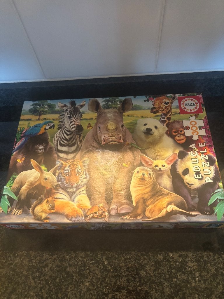 Puzzel 300 stukken dieren, Enfants & Bébés, Enlèvement, Comme neuf