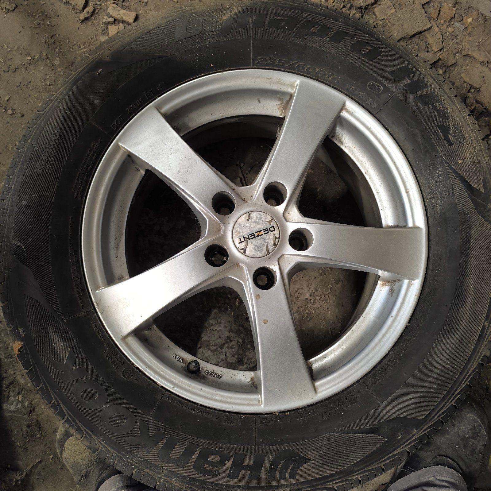 wielen voor Toyota 5 gaten, Auto-onderdelen, Ophalen, Gebruikt, 16 inch, Winterbanden