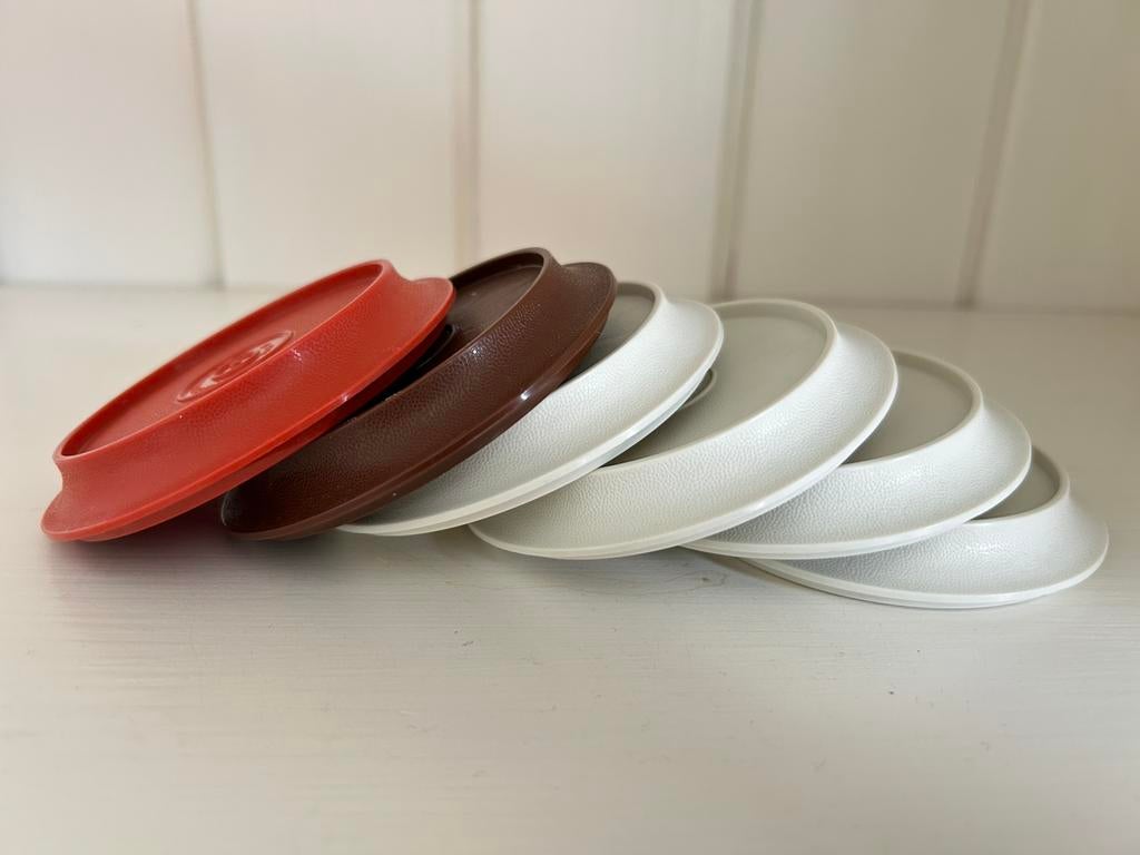 6 couvercles Tupperware, Enlèvement ou Envoi, Comme neuf