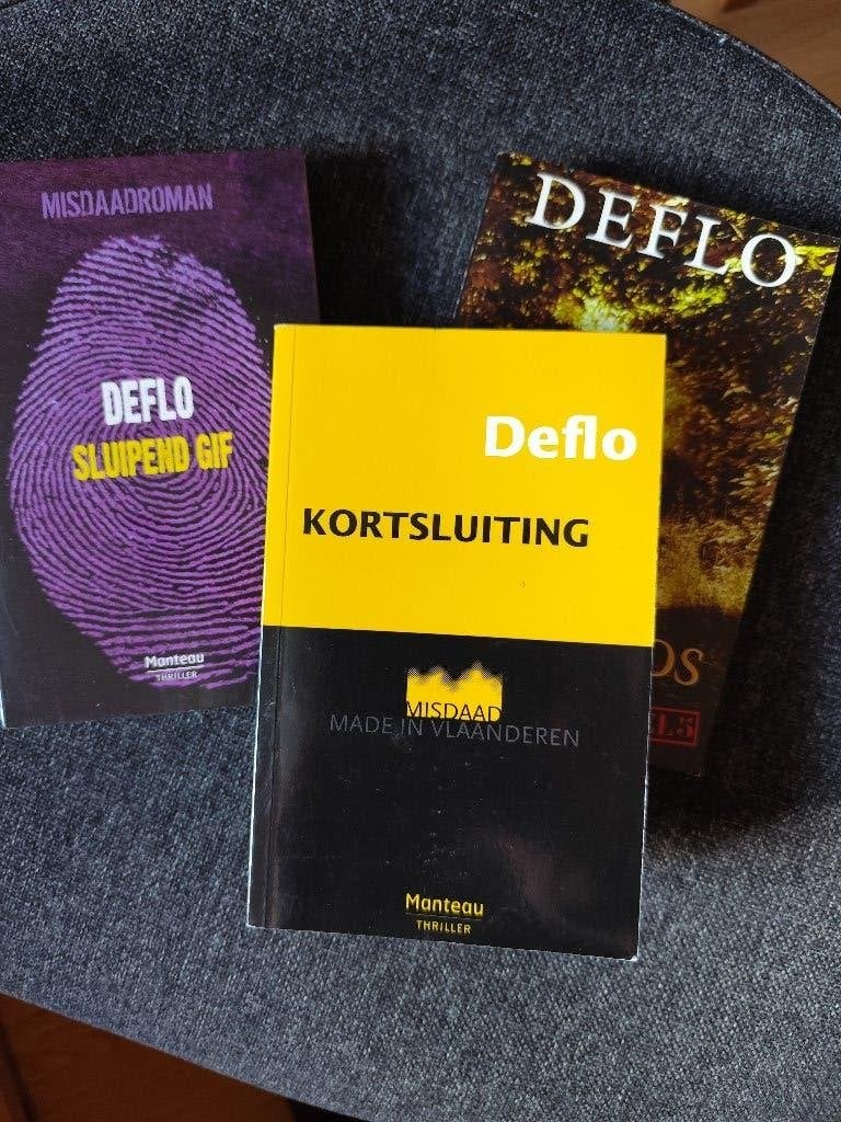 3 pockets DEFLO, Boeken, Ophalen of Verzenden, Zo goed als nieuw, Luc Deflo