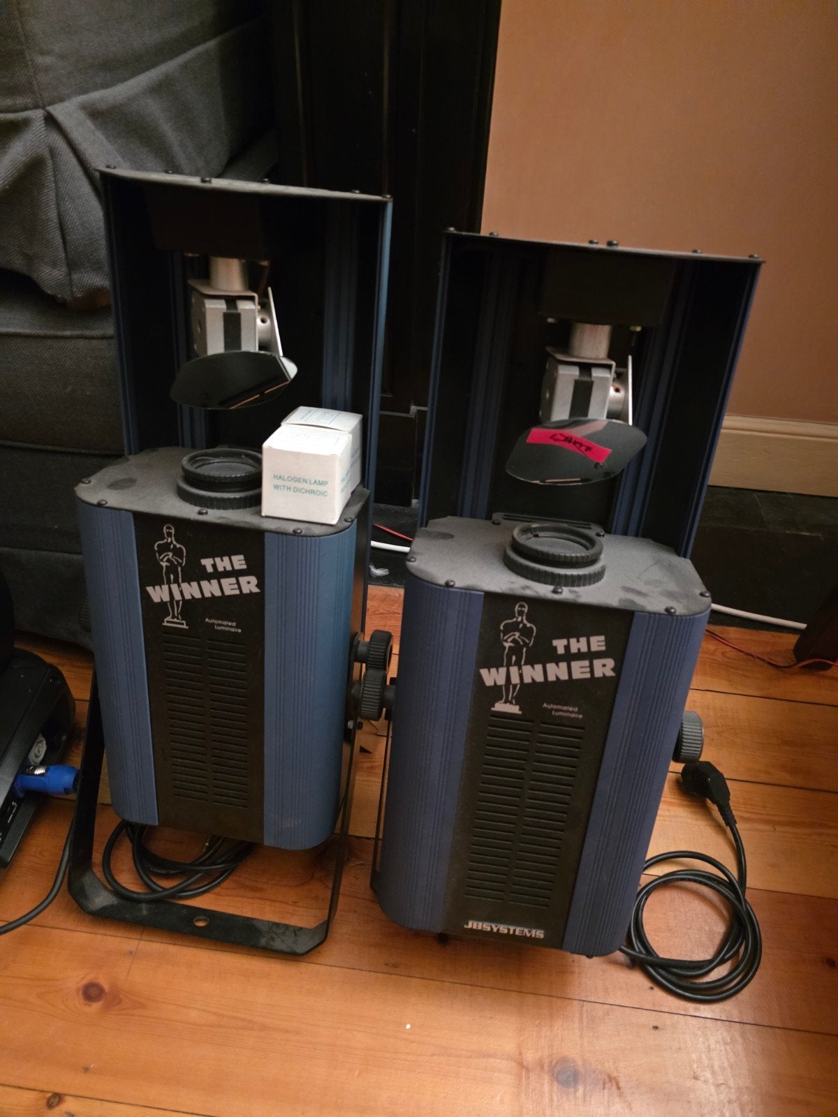 The winner scanner jb systems x2 met reserve lampen dmx, Musique & Instruments, Enlèvement