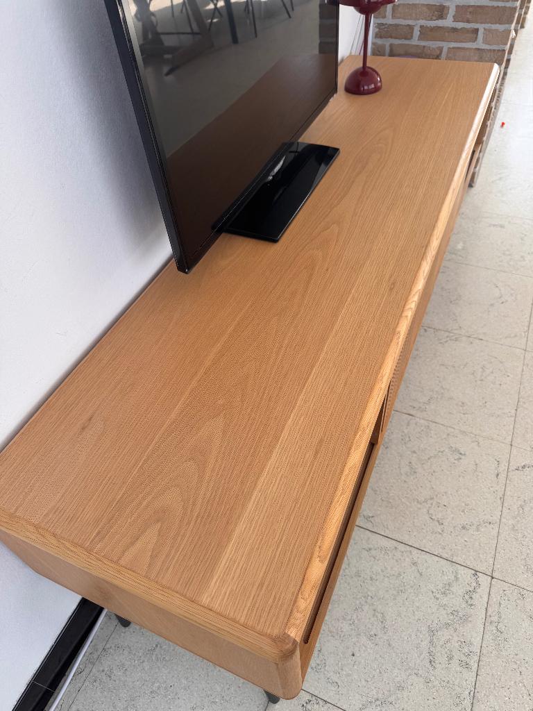 tv meubel, Huis en Inrichting, Ophalen, Zo goed als nieuw, Eikenhout, Scandinavisch