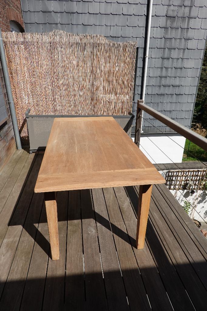 table en chêne, Maison & Meubles, Enlèvement, Utilisé, 50 à 100 cm, Chêne