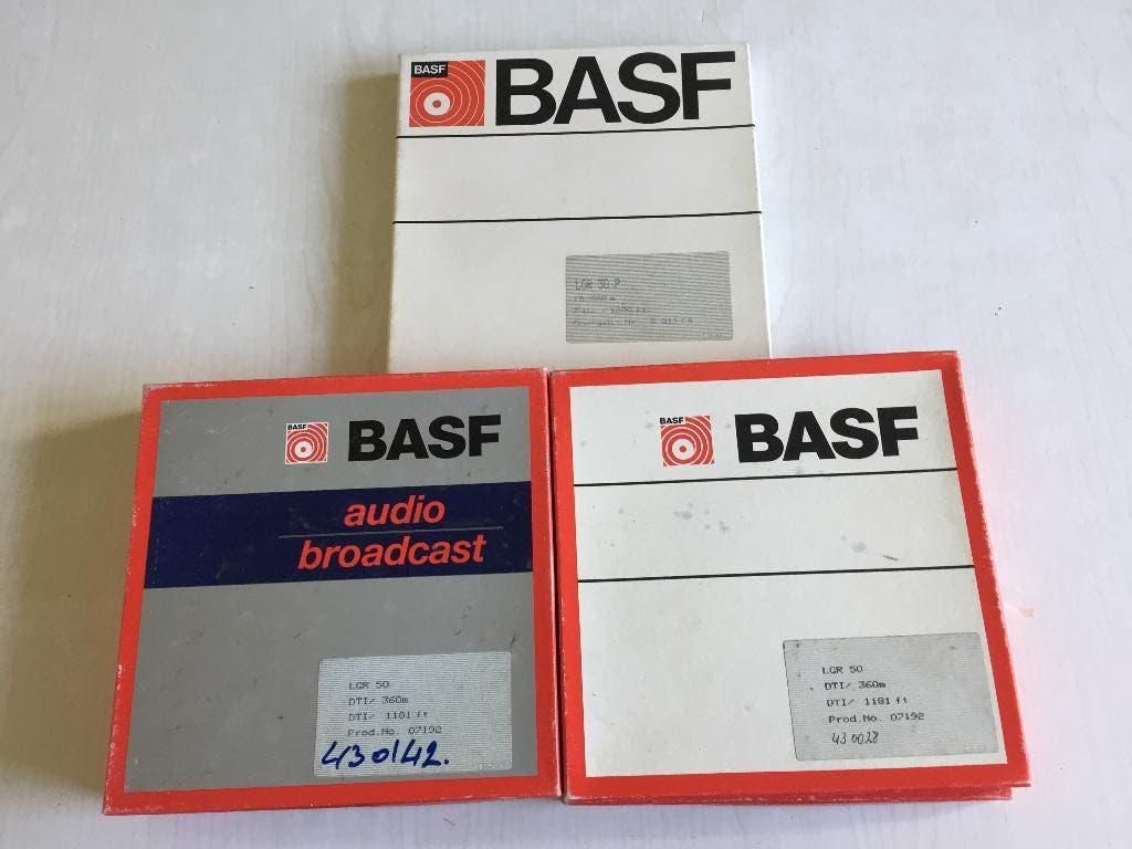 magneetbanden  basf lgr  30/50, Ophalen of Verzenden, Bandrecorder
